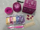 WUWUVISTA Hair Removal Wax Kit With Wax Melt Warmer Waxing Beads 19 PC