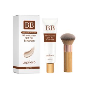 Moisturizing Sunscreen BB Cream (Natural Color) Soft Clear Fine Concealer Misty Natural Base