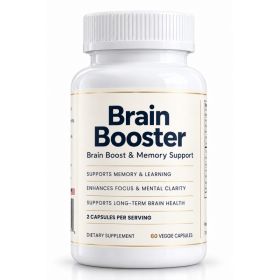 Brain Supplement For Focus Memory And Mental Clarity With Citicoline Lions Mane Bacopa