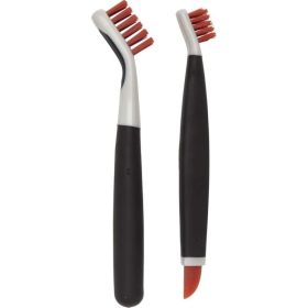 Good Grips Deep Clean Brush Set, Multi Purpose Cleaning Brushes For Kitchen, Bathroom, Sinks, Grout, Corners Hard To Reach Areas