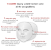7 Colors LED Facial Mask Red Light Therapy Masks EMS Photon Therapy Face Neck Lifting Beauty Device Professional Facial Products Home Use Beauty