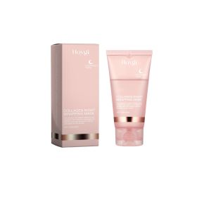 Collagen Peel-off Mask Deep Hydrating Fade Fine Lines Firming Shrink Pores Brightening Overnight Wrapping Mask Face Skin Care