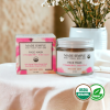 Strawberry Hibiscus Face Mask for Mature Skin - Organic, Vegan & Cruelty-free