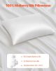 Silk Pillowcase 100% Pure Mulberry Silk Pillow Case 26 x 20 in Standard