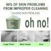 EELHOE Green Tea Mud Mask, Cleansing Face Moisturizing And Hydrating Pore Cleaning Smear Mask