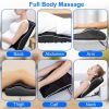 Back Massager with Heat 3D Kneading Massage Pillow Shiatsu Full Body Massager for Back Neck Waist Arm Abdomen Calf