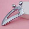 Gua Sha Massage Tool: Reduce the Look of Aging Skin & Puffiness with Stainless Steel Roller Ball Scraper!