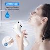 Facial Cleansing Brush, Brush for Exfoliating, IPX7 Waterproof 3 in 1 for Massaging, Deep Cleansing Rechargeable with 4 Brush Head Replacements, White