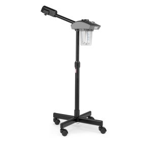 ABS Shell, PC Water Cup, Single Hot Spray, Detachable Nozzle, Cross Iron Foot, Black, Sprayer 110V