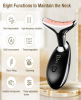 Face and Neck Massager 3 Colors EMS Beauty Device Lifting Tighten Facial Massagers Wrinkle Remover Reduce Double Chin Devices for Woman
